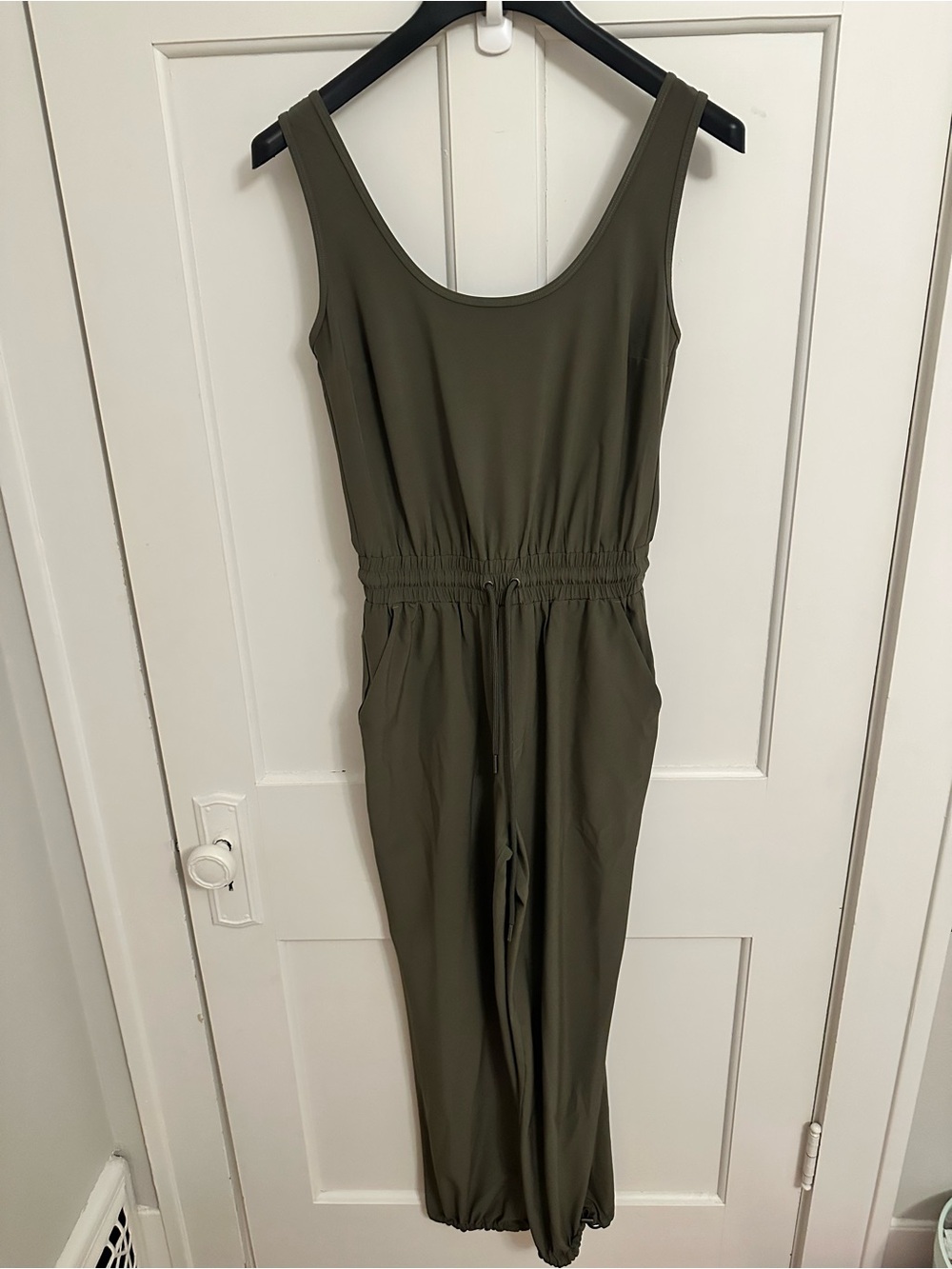 Abercrombie & Fitch Utility Traveler Jumpsuit Army Olive Green XS